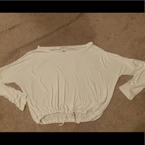 Barefoot dreams crop top